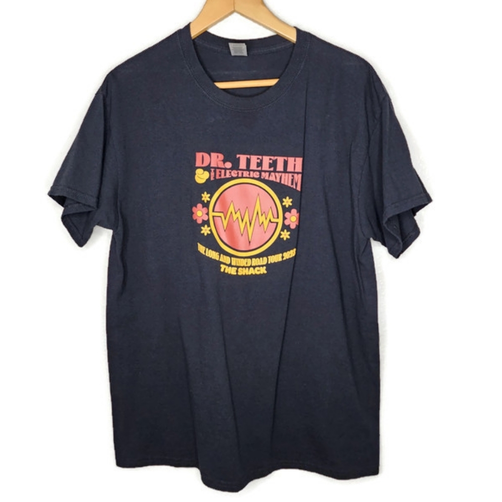 Doctor Teeth and The Electric Mayhem Band Black T-Shirt Size L